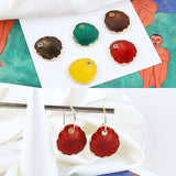 30pcs Matte Alloy Floating Locket Charms DIY Jewelry Accessory