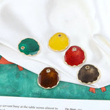 30pcs Matte Alloy Floating Locket Charms DIY Jewelry Accessory