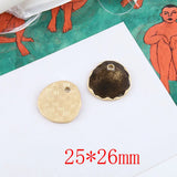 30pcs Matte Alloy Floating Locket Charms DIY Jewelry Accessory