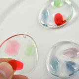 30pcs Geometry Irregular Shape Acrylic/Resin Charms DIY Jewelry Earring/Necklace