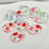 30pcs Geometry Irregular Shape Acrylic/Resin Charms DIY Jewelry Earring/Necklace