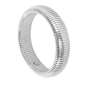 316L SS Winding Elastic Bracelet IP Plating Charms