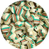 38 Styles Rainbow Heart Polymer Clay Beads for Jewelry Making DIY