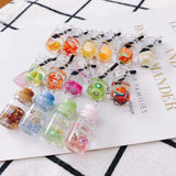 Colorful 3D Crystal Glass Bottle Cup Shape Charms Earring Pendant 40pcs
