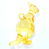 3D Kangaroo Shape Chunky Necklace Pendants Acrylic Jewelry Charms 75pcs