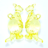 3D Kangaroo Shape Chunky Necklace Pendants Acrylic Jewelry Charms 75pcs