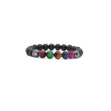 3Pcs Tiger Eye Bead Bracelet Magnetic Healing Bangle