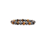 3Pcs Tiger Eye Bead Bracelet Magnetic Healing Bangle