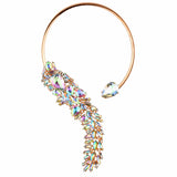 Crystal Choker Necklace for Women Evening Party