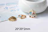 40pcs Cartoon Rabbits/Girls Core Decoration Charms DIY Jewelry Making