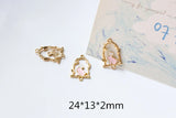 40pcs Cartoon Rabbits/Girls Core Decoration Charms DIY Jewelry Making