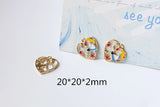 40pcs Cartoon Rabbits/Girls Core Decoration Charms DIY Jewelry Making