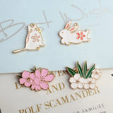40pcs Enamel Alloy Drop Oil Cartoon Charms DIY Jewelry Accessory