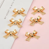 40pcs Bow-Knot Copper Alloy Charms for DIY Earrings, Necklace, Pendant