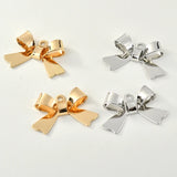40pcs Bow-Knot Copper Alloy Charms for DIY Earrings, Necklace, Pendant