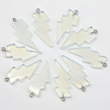 Opal Opalite Lightning Pendants for Healing Crystals Necklaces 10pcs