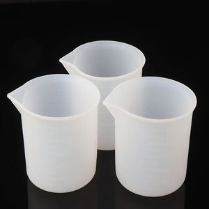 43pcs DIY Silicone Mixing Measuring Cups Resin Mold Casting Jewelry Tool Kit