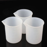 43pcs DIY Silicone Mixing Measuring Cups Resin Mold Casting Jewelry Tool Kit
