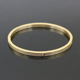 Stainless Steel Love Heart Bangles Bracelets - Women Party Gift