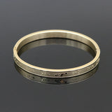 Stainless Steel Love Heart Bangles Bracelets - Women Party Gift