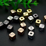 4mm Big Hole LOVE FUN Infinite Symbols Rhinestone Crystal Cubic Loose Beads