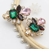 Flat Bottom Crystal Diamond Clothing Hair Accessories DIY Craft Components