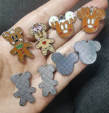 50 Pcs DIY Jewelry Making Pendants Charms for Bracelets Necklaces Earrings