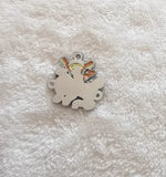 50 Pcs DIY Jewelry Making Charms Kit for Earrings Necklaces Bracelets