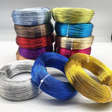 500g 0.8mm-3.0mm Aluminum Wire Jewelry Findings