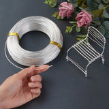 500g 0.8mm-3.0mm Aluminum Wire Jewelry Findings