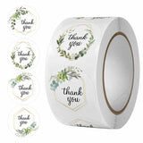 500pcs Flower Thank You Stickers Scrapbooking For Gift Decoration