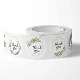 500pcs Flower Thank You Stickers Scrapbooking For Gift Decoration