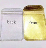50Pcs/lot 6x8cm Foil Bag Jewelry Packing Pouches Gift Bags