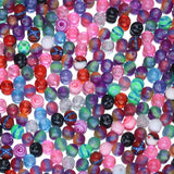 50Pcs 6mm 14G Acrylic Tongue Lip Eyebrow Piercing Balls Set Body Jewelry
