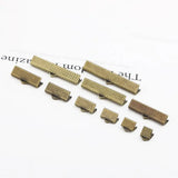 50pcs Cord Crimp Buckle Fastener Clasps DIY Jewelry Making