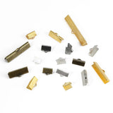 50pcs Cord Crimp Buckle Fastener Clasps DIY Jewelry Making