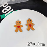 50pcs Halloween Dolls Charm for DIY Jewelry & Keychain Accessory