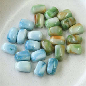 50pcs Resin Straight Hole Beads DIY Jewelry Earring/Bracelet Accessory