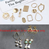 50pcs Alloy Floating Locket Charms DIY Jewelry Earring/Bracelet Pendants