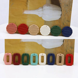 50pcs Resin Charms DIY Jewelry Earrings Pendant Accessory