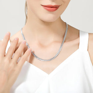 5MM S925 Sterling Silver 8/18/20/22/24 Inch Chain Jewelry