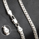 5MM S925 Sterling Silver 8/18/20/22/24 Inch Chain Jewelry