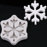 5Pcs Christmas Tree Elk Snowflake Resin Molds for DIY Crafts Jewelry