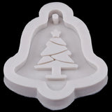 5Pcs Christmas Tree Elk Snowflake Resin Molds for DIY Crafts Jewelry