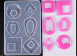 6 Pendant Silicone Mold Resin Epoxy Resin Molds
