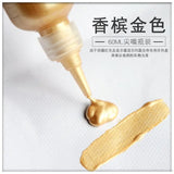 60ml Metallic Silver Copper Acrylic Paint for Resin Jewelry Making