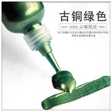 60ml Metallic Silver Copper Acrylic Paint for Resin Jewelry Making