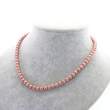 6mm Pearl Necklace Woman Jewelry 16 Colors Girl Banquet Christmas Gift