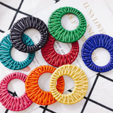 6pcs Candy Acrylic Rattan Weaving Charms for Earring Making