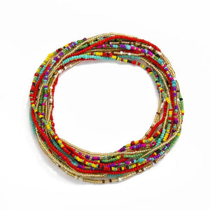 7Pcs Summer Bikini Beaded Waist Chain Body Jewelry